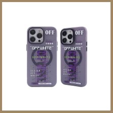 Bezos iPhone 13 Pro Uyumlu Kılıf Apollo Magneticsafe Desenli Kapak - Apollo Mor - 3 22