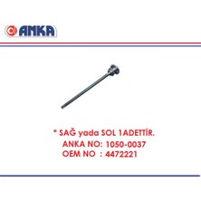 Anka Arka Aks Komple 24 Diş Fıat M131 1600 Ors Rulmanlı