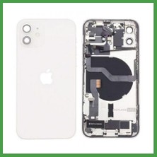 Soi Home iPhone 12 Uyumlu Full Dolu Kasa (Beyaz) Soı