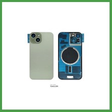 Soi Home iPhone 15 Uyumlu Arka Pil Kapağı Full Nfc Li Lensli- Cam Soı
