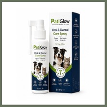 Bezos Patiglow Kedi ve Köpek Ağız ve Diş Bakım Spreyi 50 ml Bezos1