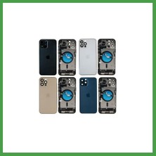 Soi Home iPhone 12 Pro Max Uyumlu Full Dolu Kasa (Mavi) Soı