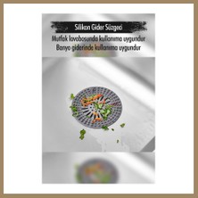 Bezos Silikon Lavabo Gideri Süzgeci 22