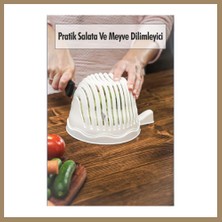 Bezos Pratik Salata ve Meyve Dilimleyici & Pratik Süzgeç 22