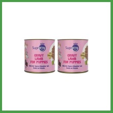 Soi Home Supreme Dog Mini Irk Yavru Köpekler Için Soslu ve Kuzulu Konserve Mama 200 gr (2 Paketi) Soı