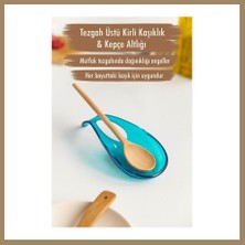 Bezos Akrilik Aquamarin Tezgah Üstü Kirli Kaşıklık & Kepçe Altlığı 22