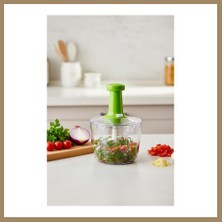 Bezos Xxl Basmali El Rondosu Sebze Meyve Doğrayıcı 2,5 Lt 2 Parça 22