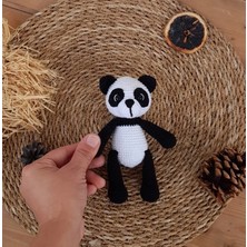 Renkli Ve Kreatif Amigurumi Panda Oyun Arkadaşı