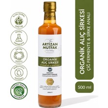 Tr Artizan Mutfak Organik Alıç Sirkesi 500 ml – Doğal Fermente, Sirke Analı ve Katkısız