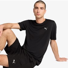 Puma Ess Small Logo Poly Erkek Siyah T-Shirt.01