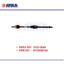 Aks Komple Sağ Megane 4 Sedan Hb Grandtour 1,5 Blue Dci 1,3tce 7 Ileri Otomatik 1024 Mm. 391005876R Anka 1010-0044