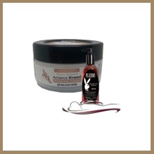 Bezos Playboy Three Brand Whitening Cream 4 Adet Arnavut Kremi 50 ml Aklık Kremi ile 120ML Masaj Yağı 22