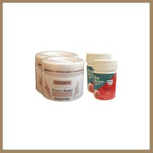 Bezos Three Brand Vücut Kremi 100 ml Arnavut Kremi 2 Adet + Rus Merhemi 50 ml 2 Adet 22