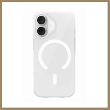 Bezos Joko iPhone 17 Uyumlu Pc Blank Magsafe Kapak - Şeffaf 22