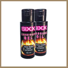 Bezos Sıxx Erkeklere ve Bayanlara UYGUNLUBRIKANT60 ml Jel + Fantezimasaj Yağı 22