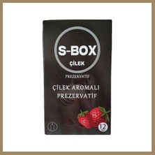 Bezos S-Box Çilek Aromalı Prezervatif 12LI 22