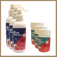 Bezos Olegovich Medicine Tüy Dökücü Azaltıcı Rus Merhemi 150 ml 3 Adet + Genital Bölge Merhemi 50 ml 3 Adet 22