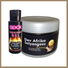 Bezos Bonie Giant -Ksıxx:24 Dev Afrika Salyangozu Yaşlànma Kàrşıtı 100 ml Krem + Sıxx Bay Bayan Iubricent Krem 60ML 22