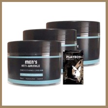 Bezos Mens 3 Adet SNMP20328 Smoothing Cream 100 ml Antiwrinkle Erkek Yüz Cilt Kremi + Yanında Jel 22