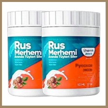 Bezos Süper Glegnd Turquoise 2 Adet Glegnd Ceviz & Ceviz Sütü Russ Merhemi 50 ml Tüylere Krem 22