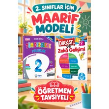 Üçgen Yayıncılık Üçgen 2. Sınıf Maarif Model Tüm Derslere Yolculuk Soru Bankası + Dikkat Akıl ve Zeka Kitabı