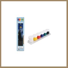 Bezos 121 6 Lı Akrilik Boya Pvc Şise 22
