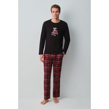 Suwen Koala Erkek Pamuklu Pijama Takımı
