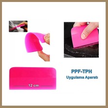 Bezos Ppf/tph Silikon Çekçek Ragle Cam Filmi Çekme Uygulama Aparatı Pembe 12X7.5CM 22