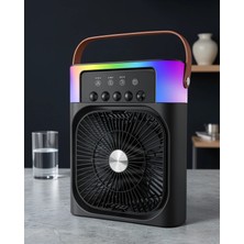 Nemere Taşınabilir Sprey Fan Rgb Işıklı UCZZZIŞIKLIFAN5005SİYAH