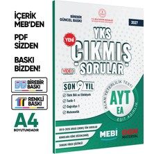 İnformal Yayınları 2027 Yks-Ayt Mebi Eşit Ağırlık (Tm) Çıkmış Soru Bankası Son 9 Yıl Video/pdf Çözümlü Baskı Ücreti