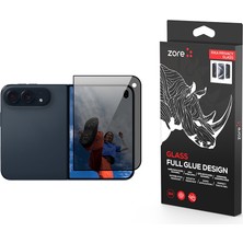HTstore iPhone Uyumlu Duo Zore Rika Premium Hayalet Temperli Cam Ekran Koruyucu