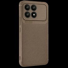 Xiaomi Poco F8 Pro Auto Focus Karbon Kapak - Kahverengi