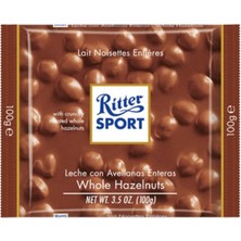 Ritter Sport Fındıklı Tablet Çikolata 100 G - 4 Adet