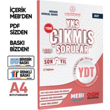 İnformal Yayınları 2027 Yks-Ydt Mebi Ingilizce Yeni Nesil Çıkmış Soru Bankası Son 9 Yıl Video/pdf Çözümlü Baskı Ücreti