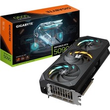 Gigabyte Geforce Rtx 5090 Gaming Oc 32G Ekran Kartı - 32 GB Gddr7, 512 Bit, Pcı-E 5.0, 2550MHZ Çekirdek Saat Hızı, 3 x Dp 2.1A, 1 x HDMI 2.1b, Nvıdıa Dlss 4, GV-N5090GAMING OC-32GD