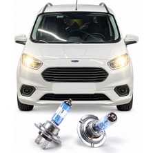 Fardoktoru Ford Tourneo Courıer Halojen Sarı Kısa Far Yedek Ampulü H7 Xtreme Vısıon %150 Xv 2 Adet
