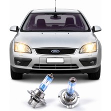 Fardoktoru FORD FOCUS 2 HALOJEN SARI KISA FAR YEDEK AMPULÜ H7 XTREME VISION %150 XV 2 ADET