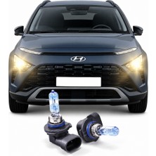 Fardoktoru HYUNDAI BAYON HALOJEN SARI KISA VE UZUN FAR YEDEK AMPULÜ HB3 XTREME VISION %150 XV 2 ADET