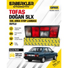 ERBERKLER Tofaş Doğan Slx Sol Arka Stop Lambası (Duylu) | Opar Marka