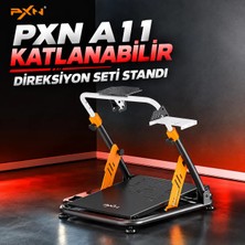 Pxn A11 Katlanabilir Yarış Direksiyonu Standı Çoklu Açı ve Yükseklik Ayarı Logitech Moza Fanatec Uyumlu