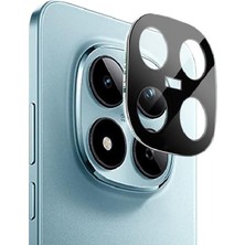 Microsonic Xiaomi Poco M8 Pro ile Uyumlu Kamera Lens Koruma Camı Siyah