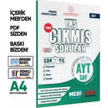 İnformal Yayınları 2027 Yks-Ayt Mebi Sayısal Çıkmış Soru Bankası Konu Konu Son 9 Yıl Video/pdf Çözümlü Baskı Ücreti
