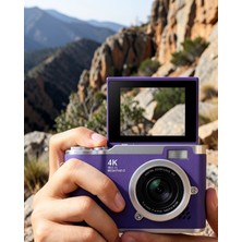 Nemere 4K Kompakt Kamera 48 Mp Autofokus Flashlı UCZZZLK007FOTOĞRAFMAKİNESİMOR-3