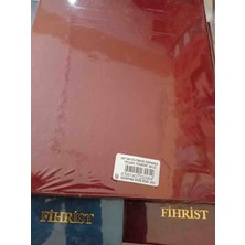 Ticari Fihrist Cilt Bezi Kapaklı 20*28 20 Li