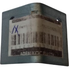 CATEKSSS Mobilya Dolap Köşe Bağlantı Sabitleme L Demir Gönye No:7 30X2X25X25 mm - 56’lı Paket