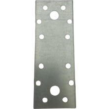 CATEKSSS Mobilya Dolap Bağlantı Sabitleme Düz Demir Gönye No:27 45X2X120 mm - 12’li Paket