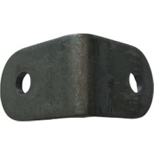 CATEKSSS Mobilya Dolap Köşe Bağlantı Sabitleme L Demir Gönye No:2 17X2X25X25 mm - 8’li Paket