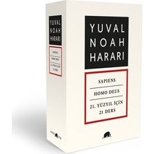 Kolektif Kitap Yuval Noah Harari Set – Sapiens, Homo Deus, 21. Yüzyıl İçin 21 Ders - Yuval Noah Harari, Türkçe Yayın