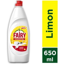 Fairy Limon Sıvı Bulaşık Deterjanı 650 ml 