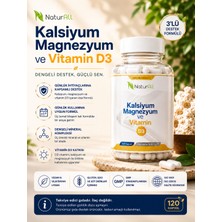 Naturall Kalsiyum Magnezyum ve Vitamin D3